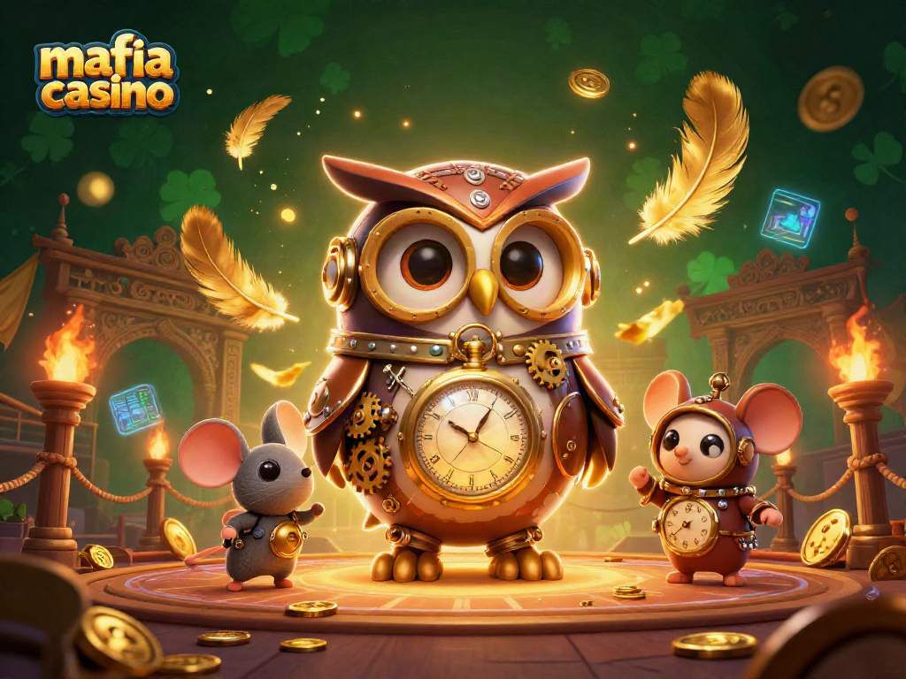 Experience thrills at mafia casino with vibrant, immersive gaming elements and unique characters.